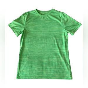 Tek Gear Dry Tek Lime Green Kids Short Sleeve Shirt, Size Youth Large (14/16)